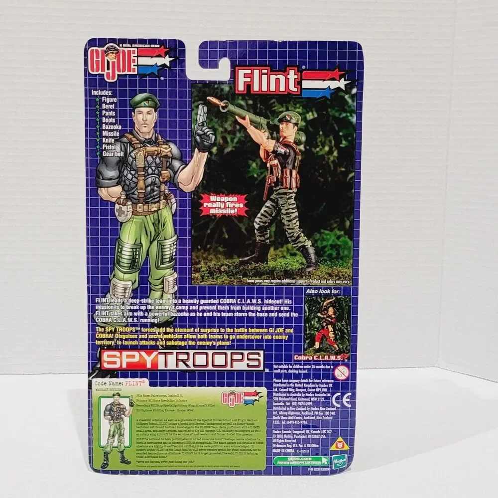 GI Joe vs. Cobra Spy Troops Flint 12